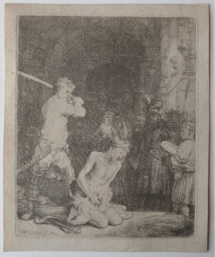 van Rijn Rembrandt - The Beheading of St John the Baptist