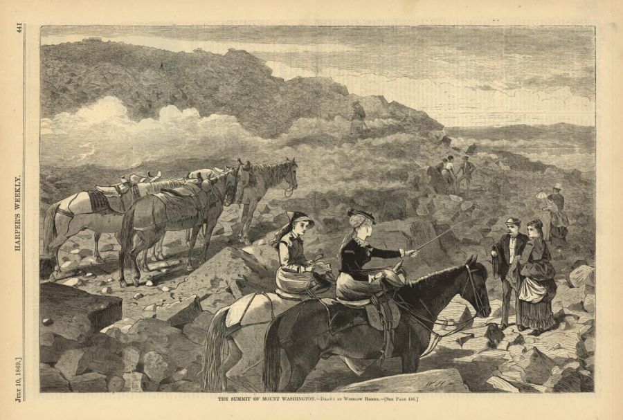 Winslow Homer - The Summit of Mount Washington