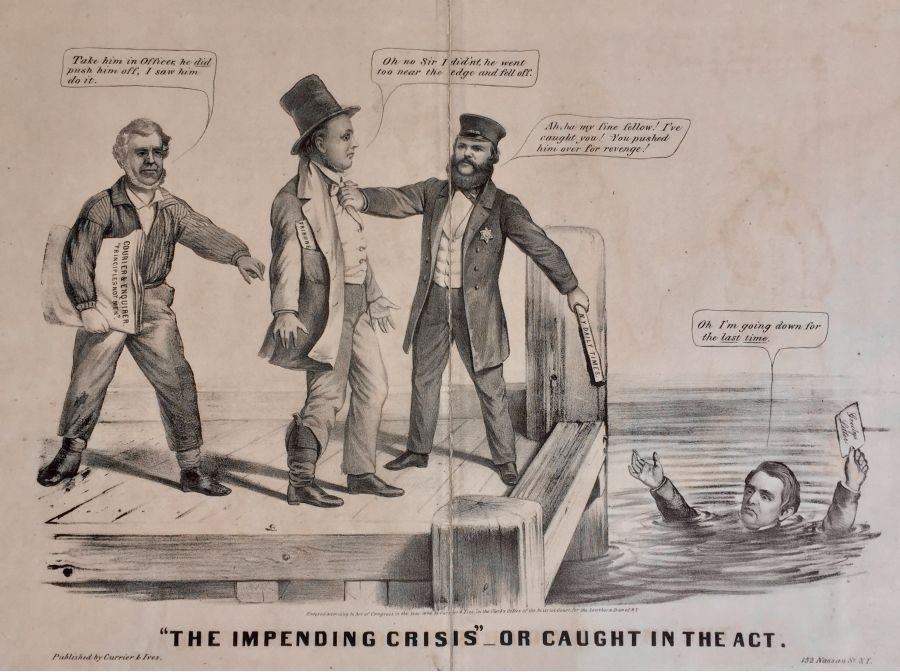 Currier & Ives - 1860 LINCOLN ELECTION CAMPAIGN