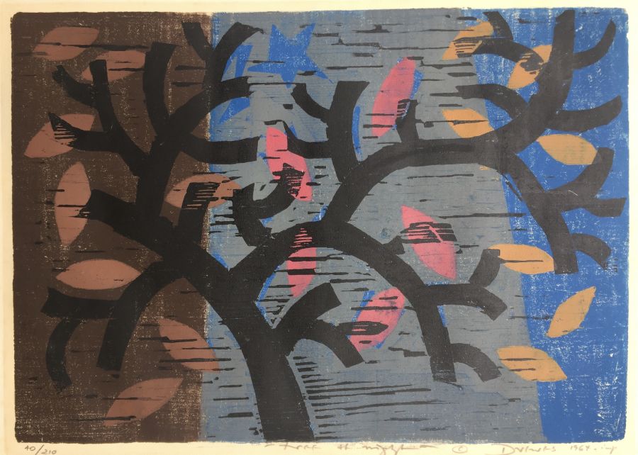 Werner Drewes - TREE AT NGHT