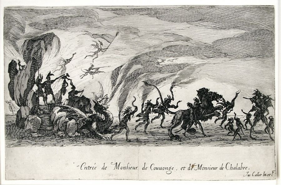 Jacques Callot - Le Combat a La Barriere (The Combat at the Barrier)