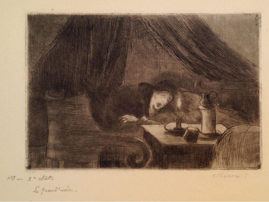 Camille Pissarro - Grand-mere (effet de lumiere)