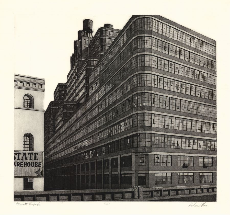 Richard Haas - Starrett-Lehigh Building.