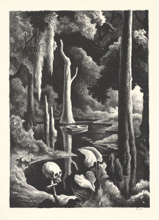 Thomas Hart Benton - Swampland..  [The Swamp.]