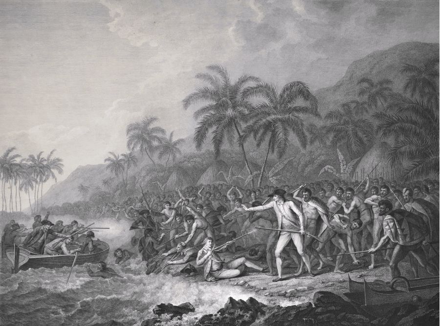 John Webber - The Death Of Captain Cook
