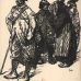 Theophile Alexandre Steinlen - WWI Soldiers And Peasants