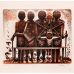 John Biggers - Family of Fire