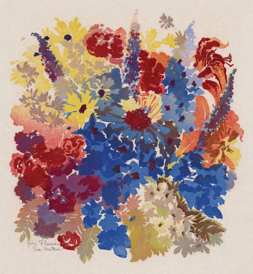 Eva Auld Watson - July Flowers