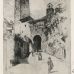 Joseph Pennell - Gateway, San Gimignano