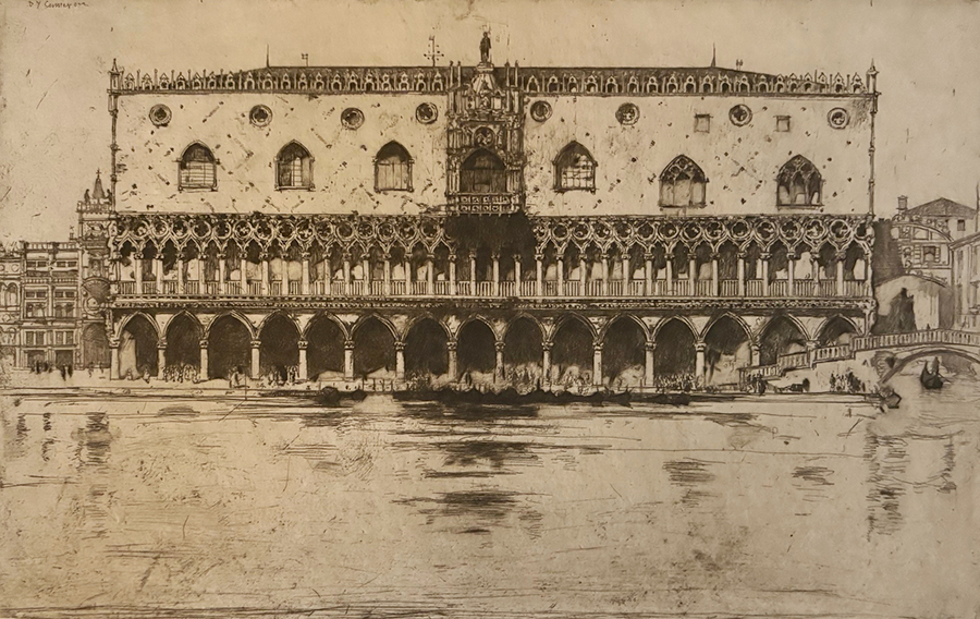 David Young Cameron - Doge's Palace David Young Cameron - Doge's Palace