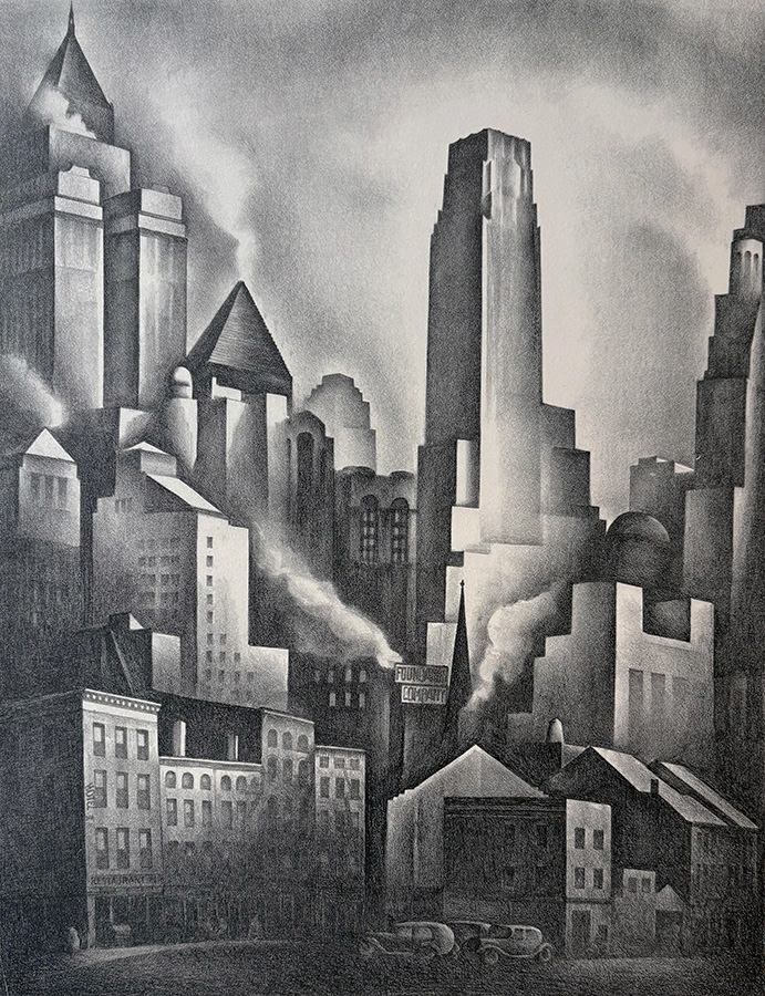 Howard Cook - Financial District Howard Cook - Financial District